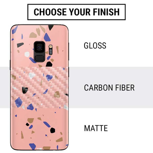 Pink Terrazzo Galaxy S9 Skin