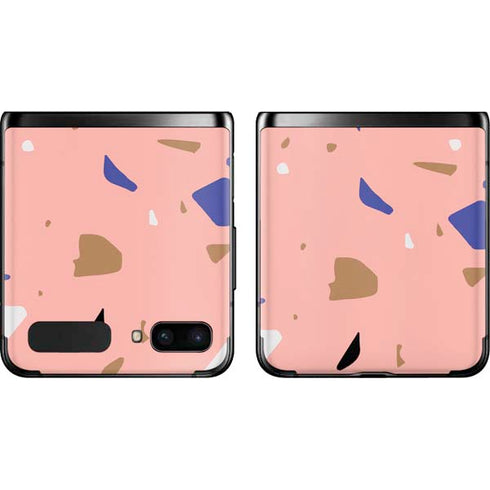 Pink Terrazzo Galaxy Z Flip Skin