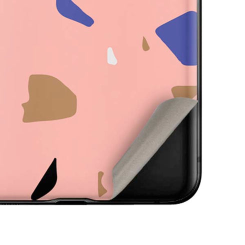 Pink Terrazzo Galaxy Z Flip Skin