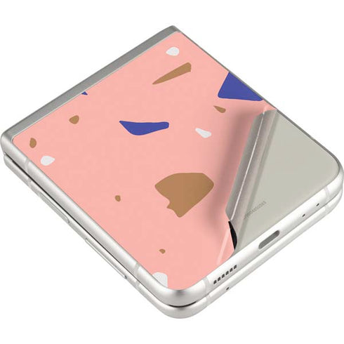 Pink Terrazzo Galaxy Z Flip3 5G Skin