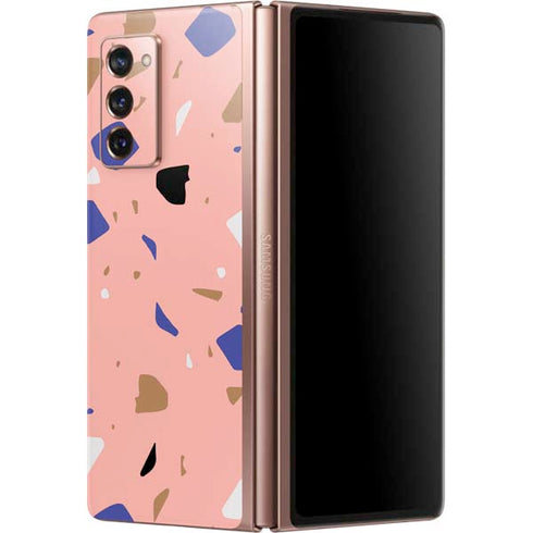 Pink Terrazzo Galaxy Z Fold2 5G Skin