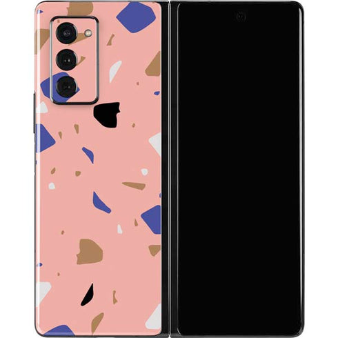 Pink Terrazzo Galaxy Z Fold2 5G Skin
