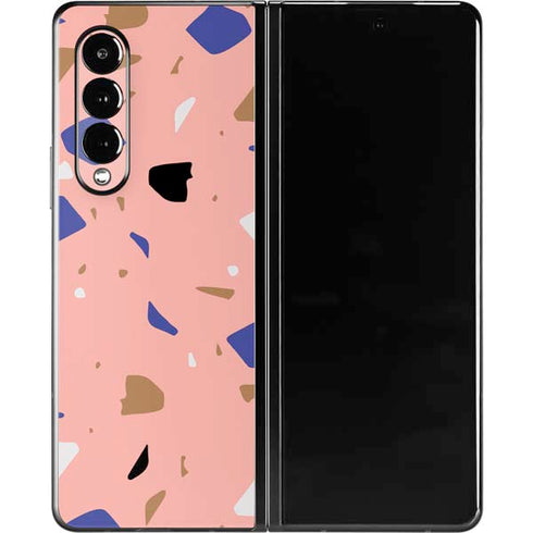 Pink Terrazzo Galaxy Z Fold3 5G Skin