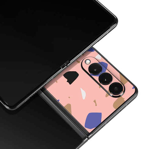 Pink Terrazzo Galaxy Z Fold3 5G Skin