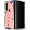 Pink Terrazzo Galaxy Z Fold4 5G Clear Case
