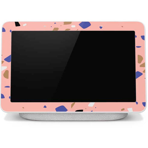 Pink Terrazzo Google Home Hub Skin