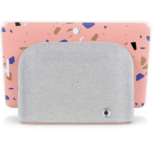 Pink Terrazzo Google Home Hub Skin