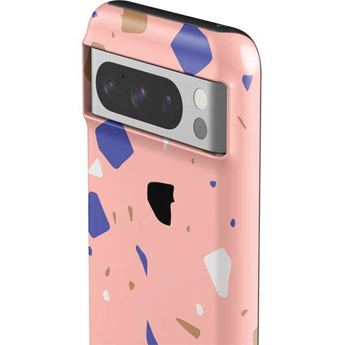 Pink Terrazzo Google Pixel 8 Pro Impact Case