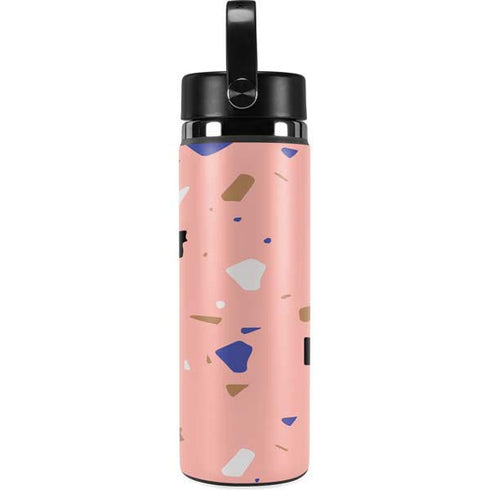 Pink Terrazzo Hydro Flask 20oz Wide Mouth Skin