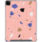 Pink Terrazzo iPad Pro 12.9in (2020) Clear Case