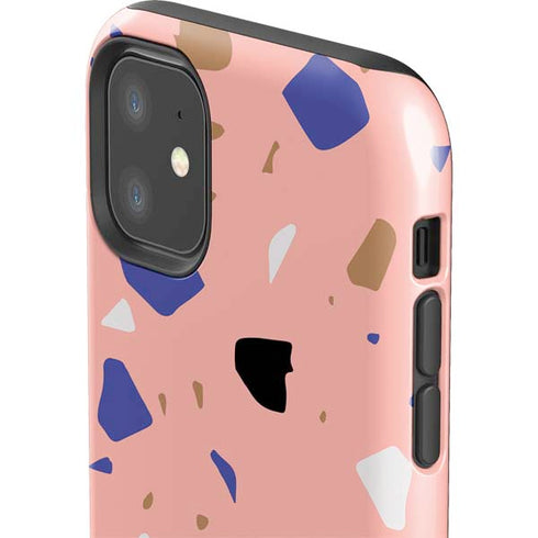 Pink Terrazzo iPhone 11 Impact Case