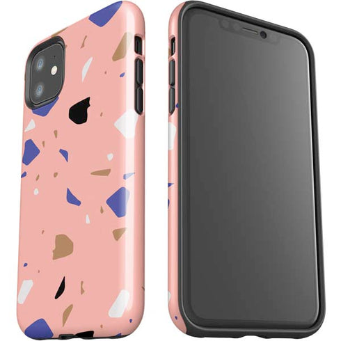 Pink Terrazzo iPhone 11 Impact Case