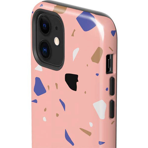 Pink Terrazzo iPhone 12 Mini Impact Case