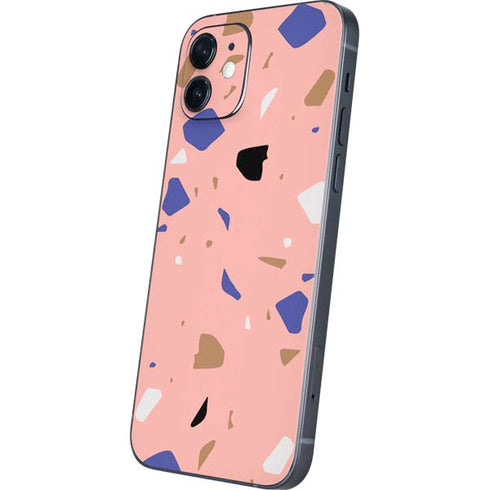 Pink Terrazzo iPhone 12 Mini Skin