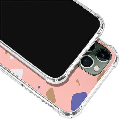 Pink Terrazzo iPhone 12 Pro Clear Case