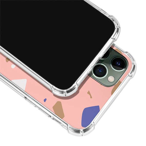 Pink Terrazzo iPhone 12 Pro Max Clear Case