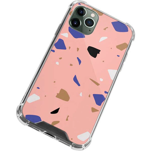 Pink Terrazzo iPhone 12 Pro Max Clear Case