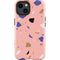 Pink Terrazzo iPhone 15 Plus Impact Case