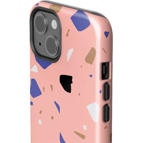 Pink Terrazzo iPhone 14 Plus Impact Case