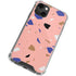 Pink Terrazzo iPhone 14 Plus Clear Case