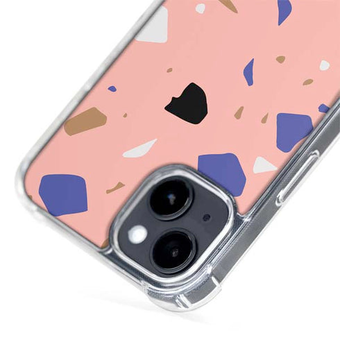 Pink Terrazzo iPhone 14 Plus MagSafe Case