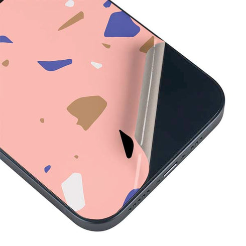 Pink Terrazzo iPhone 14 Plus Skin