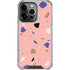 Pink Terrazzo iPhone 14 Pro Clear Case