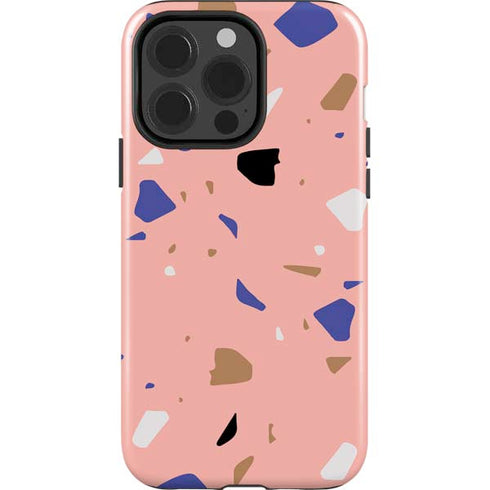 Pink Terrazzo iPhone 15 Pro Impact Case