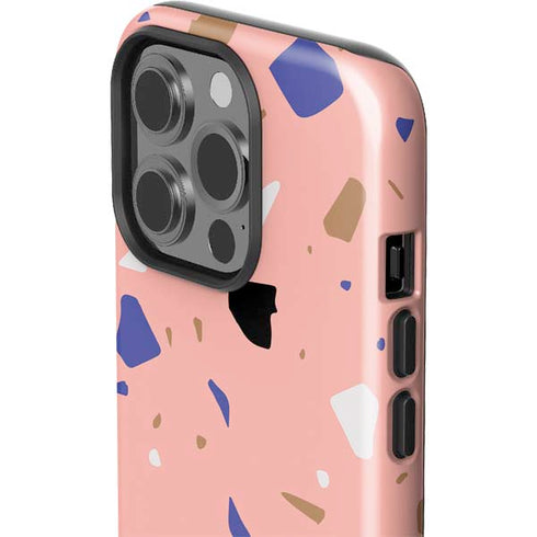 Pink Terrazzo iPhone 15 Pro Impact Case