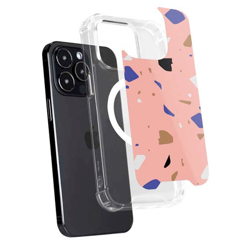 Pink Terrazzo iPhone 15 Pro MagSafe Case