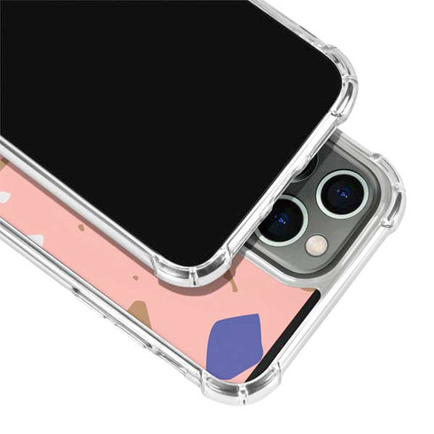 Pink Terrazzo iPhone 15 Pro Max Clear Case