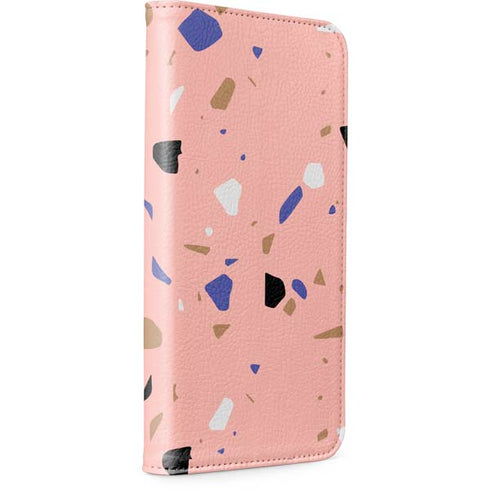 Pink Terrazzo iPhone 15 Pro Max Folio Case