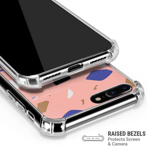 Pink Terrazzo iPhone 7/8 Plus Clear Case
