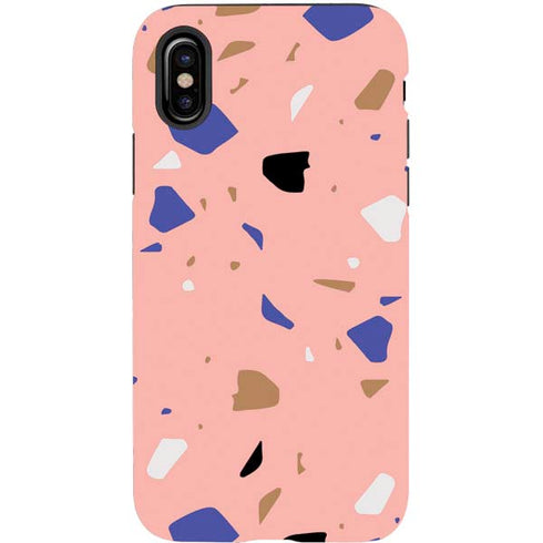 Pink Terrazzo iPhone X Pro Case