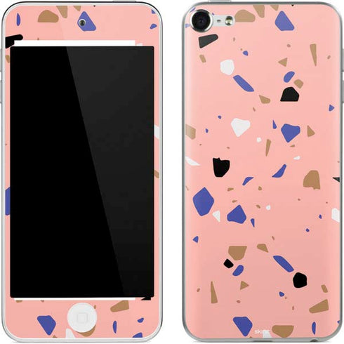 Pink Terrazzo Apple iPod Skin