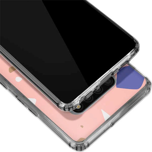 Pink Terrazzo LG Stylo 6 Clear Case