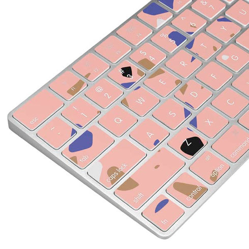Pink Terrazzo Magic Keyboard Skin