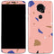 Pink Terrazzo Moto E5 Plus Skin