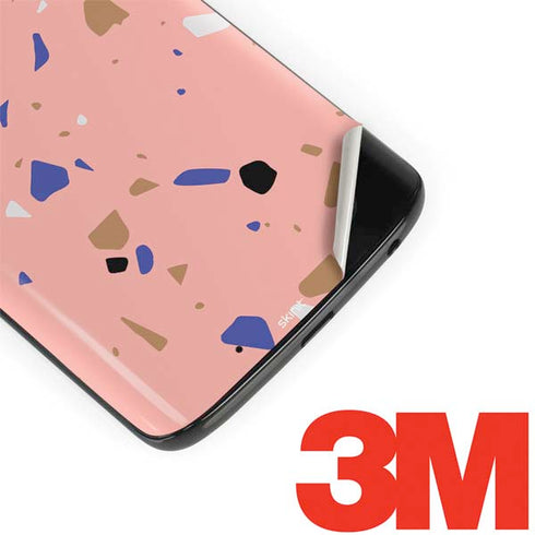 Pink Terrazzo Moto G6 Skin