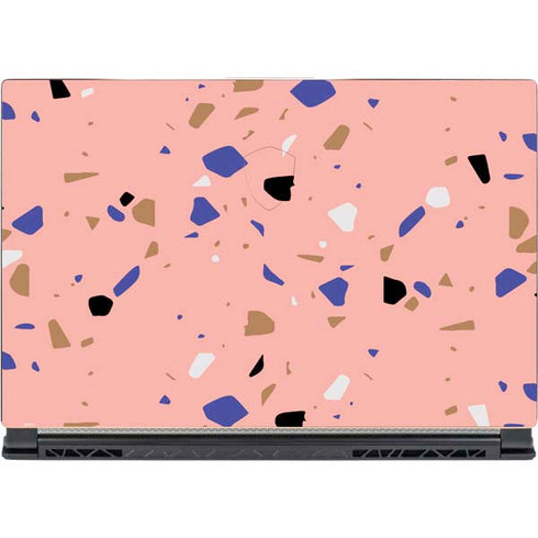 Pink Terrazzo MSI GS65 Stealth Laptop Skin