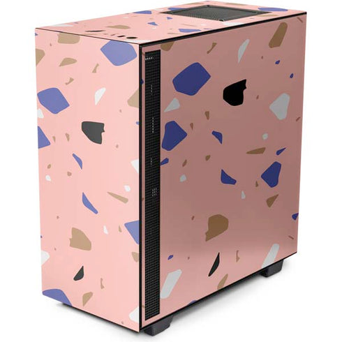 Pink Terrazzo NZXT H510 Compact ATX Mid-Tower Case Skin