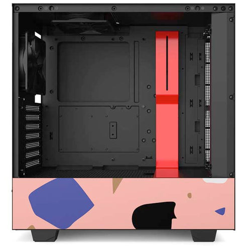Pink Terrazzo NZXT H510 Compact ATX Mid-Tower Case Skin