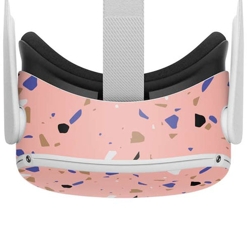 Pink Terrazzo Oculus Quest 2 Skin