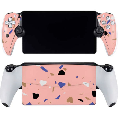 Pink Terrazzo PlayStation Portal Remote Player Skin