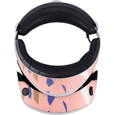 Pink Terrazzo PlayStation VR2 Skin