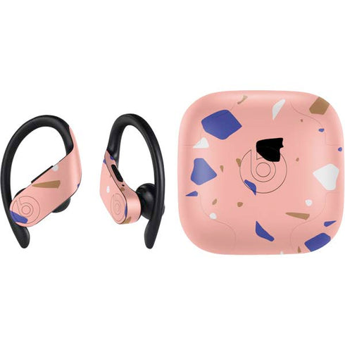 Pink Terrazzo PowerBeats Pro Skin