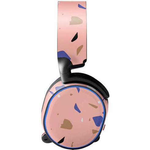 Pink Terrazzo SteelSeries Arctis 3 Skin