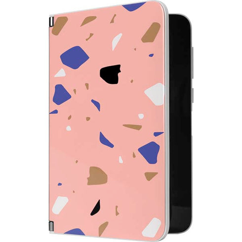 Pink Terrazzo Surface Duo Skin