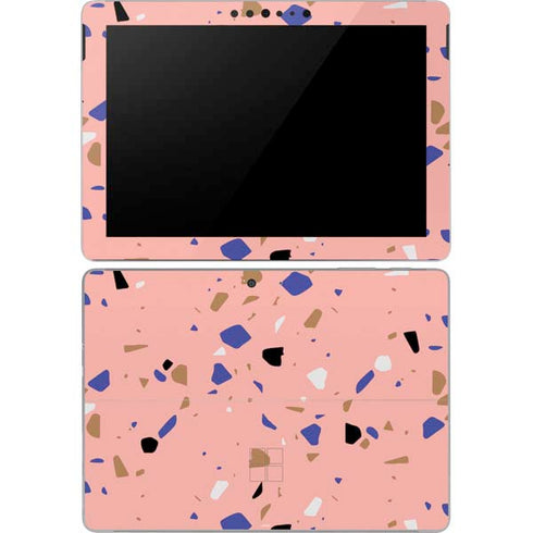 Pink Terrazzo Surface Go Skin