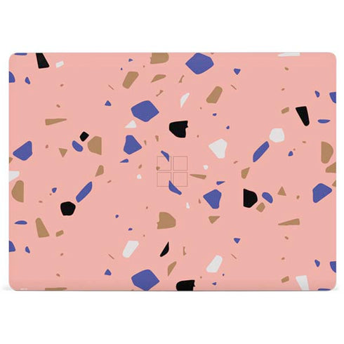 Pink Terrazzo Surface Laptop 2 Skin